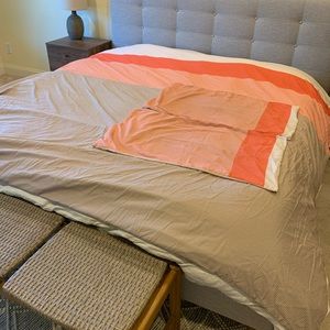 Target Room Essentials King Duvet + Pillow Cases